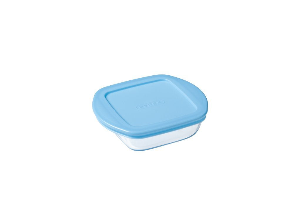 My First Pyrex - Square Baby Food Storage Blue