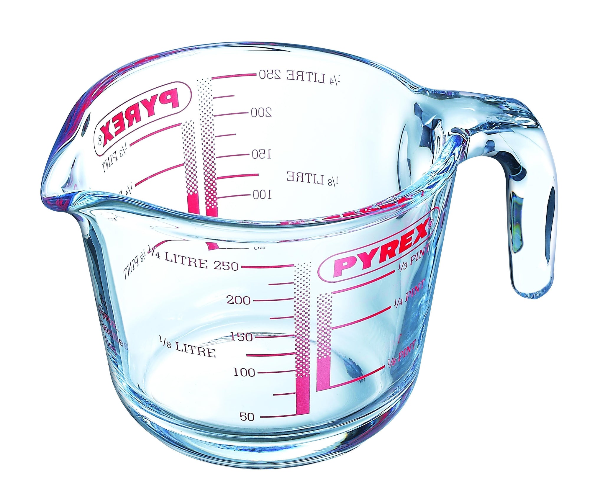 Pyrex Glass Measuring Cup Set (8-Cup, Microwave and Oven Safe )